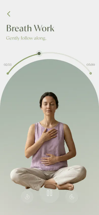 Breathwork session